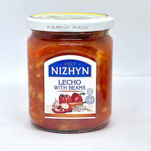 Relishes Spreads: NIZHYN Lecho w/ Beans 460g