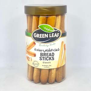 Snacks: GREEN LEAF Bread Sticks Classic 350g