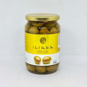 Olives: ILIADA Whole Green Olives 700g