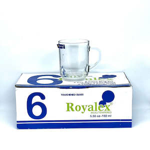 Glassware: ROYALEX Tempered Mug Set 6pcs