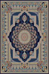 7478 Navy Traditional Area Rug