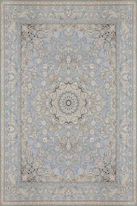 Traditional Rugs: 7608 Silver Traditional Area Rug