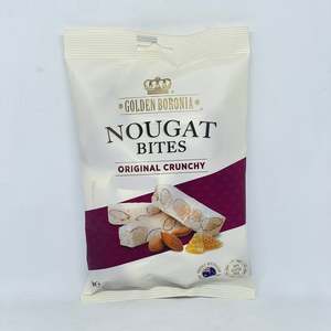 GOLDEN BORONIA Nougat Bites Original Crunchy 100g