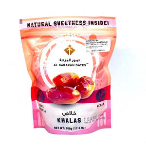 AL BARAKAH Khalas Dates Pouch 500g