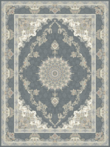 Maral Dim Gray Traditional Area Rug