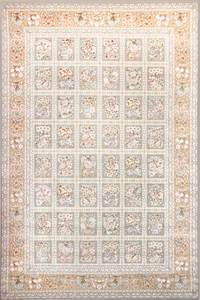 Narvan Light Grey Traditional Area Rug