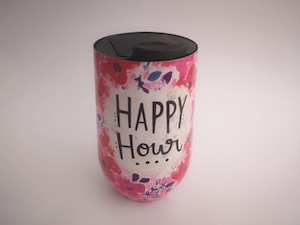 Happy Hour Wine Tumbler