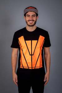 Shirts: Classic Men's T-shirt Orange [Hi-Vis]