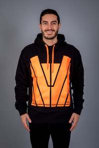 Classic Unisex Hoodie Orange [Hi-Vis]