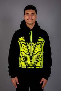 Basic Hoodie: Maori Unisex Hoodie Yellow [Hi-Vis]