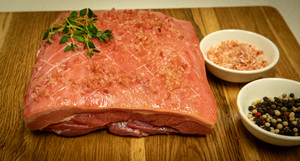 Products: Pork Belly Rind On
