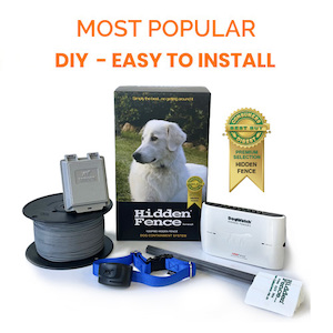 Products: Electric Dog Fence DIY 1200FMD Hidden Fence - DOGWATCH® HIDDEN FENCE Brand - Hidden Fence