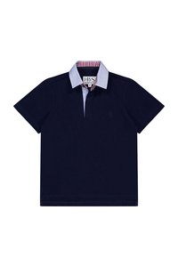 Freddie Polo in Navy with Check