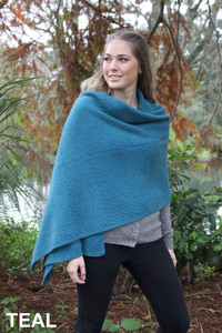 Chevron Wrap (9992) possum merino