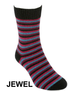 Products: Multi Stripe Sock (9953) possum merino