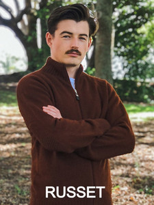 Men's Patch Jacket (9819) possum merino