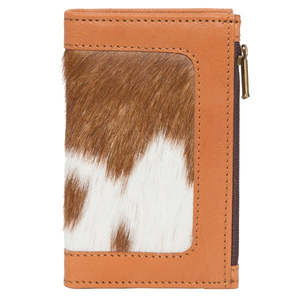 'Pretty Little Thing' - Cards Purse - Caramel Tan