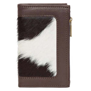 'Pretty Little Thing' - Cards Purse - Rich Chocolate Brown