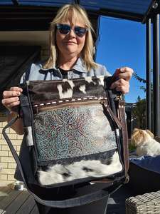Cowhide Bags: Selina Everyday - Shoulder Bag