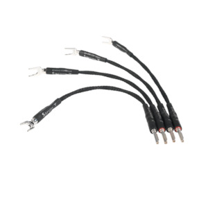 Cables: Chord Company - SarumT Spade to Banana Links