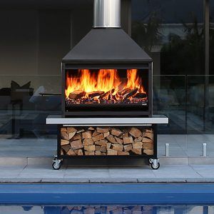 Products: Metro Outdoor 1200 Braai & Trolley