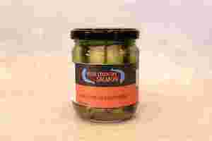 Condiment: High Country Salmon Gin-Pickled Cucumbers