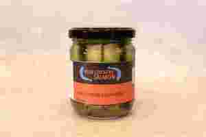 High Country Salmon Gin-Pickled Cucumbers