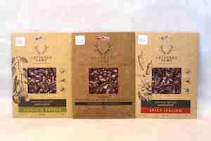 Deli Condiments Crackers: Gathered Game Venison Salami