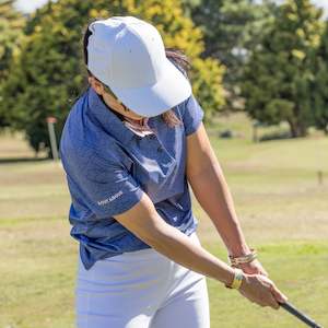 Womens Polos: WOMEN'S RIPPLE EFFECT POLO