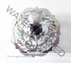 Products: Thistle - HBSP107A » Hat Brooches Highland Etc