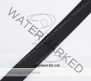 Products: Elastic 25mm Black » Sailors, Fabric, Ribbon & Elastic Highland Etc