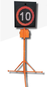 Products: PORTA VMS – Portable Tripod-Mounted LED Sign - Highway 1