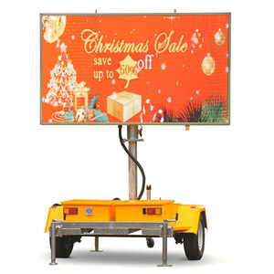 Products: Mobile VMS Trailer Full Colour HD LED Signs for Promotions
