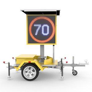 Products: VSL Variable Speed Limit Trailer Remote LED Traffic Sign
