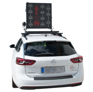 Products: PolVis RGB Full Matrix - Roof-Mounted LED VMS Display