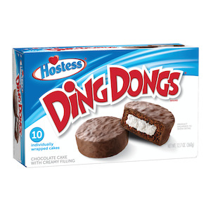 Sweets & Chocolates: Hostess Ding Dongs Singles Wrapped (1's)