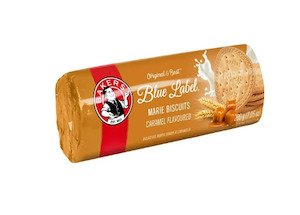 Bakers Blue Label Marie Biscuits Caramel 200g