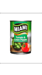 Miami Tomato & Green Pepper 410g