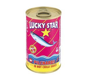 Canned Foods: Lucky Star - Pilchards in Chilli Sauce