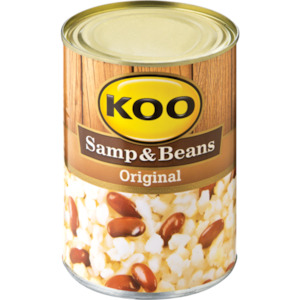 Canned Foods: Koo Samp & Beans 400g