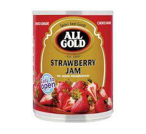 Spreads: All Gold Smooth Jam Strawberry 450g