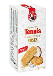 Bakers Tennis Rusks 450g