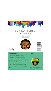 HHS Durban Curry Spice Mix Mild 150g