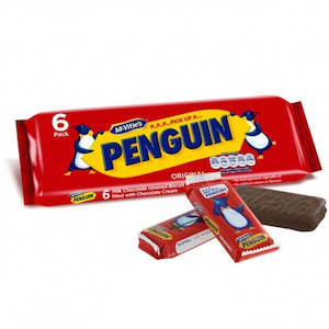 Biscuits And Crackers: McVities Penguin 6 pack 147.6g