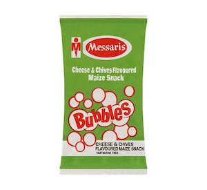 Messaris Bubbles Cheese & Chives 100g