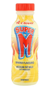 Cold Drinks: Super M Flavoured Milk Banana 300ml