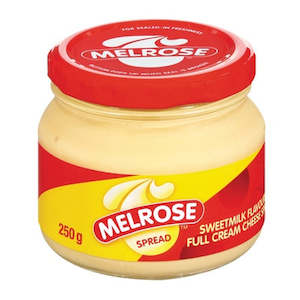 Spreads: Melrose Cheese Spread 250g Sweetmilk