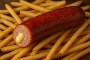 From The Butchery: Cheese Russian Sausage