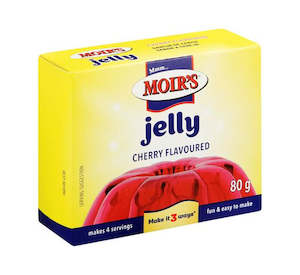 Baking And Cooking: Moir's Jelly Cherry 80g