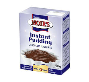 Baking And Cooking: Moir's Instant Pudding Chocolate 90g